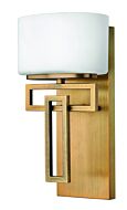 Lanza 1-Light LED Bathroom Vanity Light Sconce in Brushed Bronze