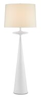 Giacomo 1-Light Floor Lamp in Gesso White