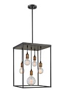 Z-Lite Troubadour 5-Light Pendant Light In Bronze