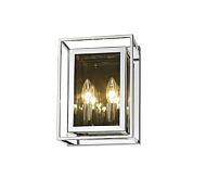 Z Lite Infinity 2 Light Wall Sconce In Chrome