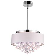 Four Light Flush Mount by CWI Lighting