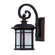 Somerset 1-Light Architectural Bronze Wall Light