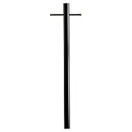 Sea Gull Posts 84 Inch Outdoor Post Light in Black