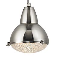 Hudson Valley Belmont 19 Inch Pendant Light in Satin Nickel