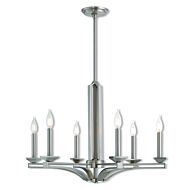 Trumbull 6-Light Chandelier in Brushed Nickel