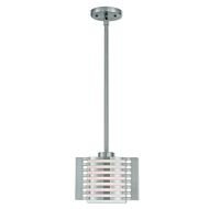 Hilliard 1-Light Mini Pendant in Brushed Nickel