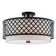 Arabesque 3-Light Ceiling Mount in English Bronze