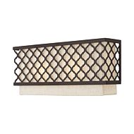 Arabesque 2-Light Wall Sconce in English Bronze