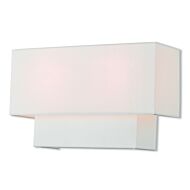 ADA Wall Sconces 2-Light Wall Sconce in Brushed Nickel