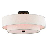 Monroe 4-Light Ceiling Mount in English Bronze