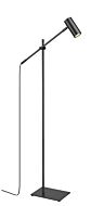 Z-Lite Calumet 1-Light Floor Lamp Light In Matte Black