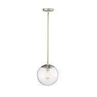 Millennium Lighting Avell 1-Light Pendant Light In Modern Gold