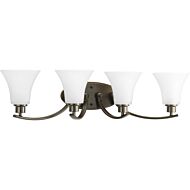 Joy 4-Light Bathroom Vanity Light Bracket in Antique Bronze