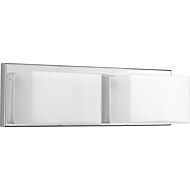 Ace LED 2-Light LED Bathroom Vanity Light Bracket in Polished Chrome