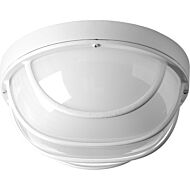 Bulkheads LED 1-Light LED Flush Mount in White