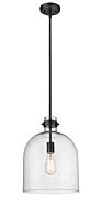 Z-Lite Pearson 1-Light Pendant Light In Matte Black