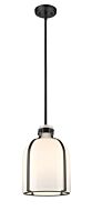 Z-Lite Pearson 1-Light Pendant Light In Matte Black