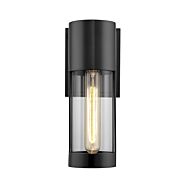 Hester One Light Outdoor Wall Sconce in Powder Coat Black by Millennium