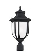 Sea Gull Childress 21 Inch Outdoor Post Light in Black