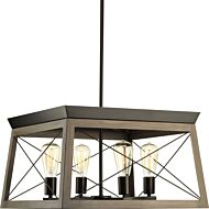 Briarwood 4-Light Chandelier in Antique Bronze