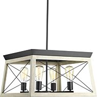 Briarwood 4-Light Chandelier in Graphite