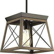 Briarwood 1-Light Pendant in Antique Bronze