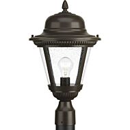 Westport 1-Light Post Lantern in Antique Bronze