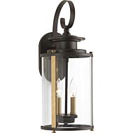 Squire 2-Light Wall Lantern in Antique Bronze