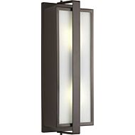 Diverge 2-Light Wall Lantern in Architectural Bronze