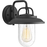 Beaufort 1-Light Wall Lantern in Black