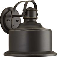 Callahan LED 1-Light LED Wall Lantern in Antique Bronze