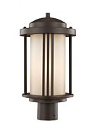 Sea Gull Crowell 17 Inch Outdoor Post Light in Antique Bronze