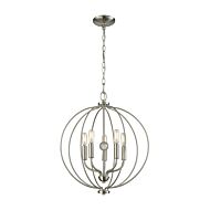 Williamsport 5-Light Chandelier in Brushed Nickel