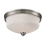 Three Light Flush Mount