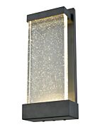 DVI Nieuport Ac LED Outdoor 1-Light LED Outdoor Wall Sconce in Black