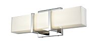 DVI Secord Ac LED 1-Light LED Bathroom Vanity Light in Chrome