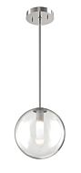 DVI Courcelette 1-Light Pendant in Chrome