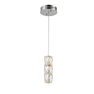 Polaris LED Pendant in Chrome