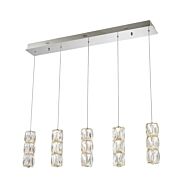 Polaris LED Pendant in Chrome