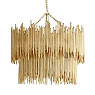 Prescott Eight Light Pendant in Gold Leaf by Arteriors