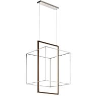 Viho LED Foyer Chandelier in Polished Nickel by Kichler