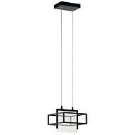 Vega LED Mini Pendant in Matte Black by Kichler