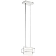 Vega 1-Light LED Mini Pendant in White