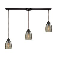 Muncie 3-Light Pendant in Oil Rubbed Bronze