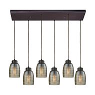 Muncie 6-Light Pendant in Oil Rubbed Bronze