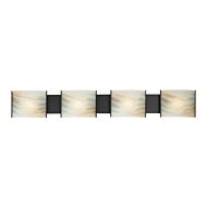 Pannelli 4-Light Bathroom Vanity Light in Oil Rubbed Bronze