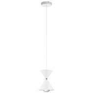 Kichler Kordan 8 Inch Pendant Light in Matte White