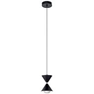 Kordan 2-Light LED Mini Pendant in Matte Black