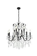 St. Francis 12-Light Chandelier in Dark Bronze