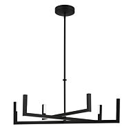 Priam LED Chandelier in Matte Black by Kichler